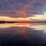 Sunset over the Intracoastal Waterway in Palm Coast, Florida